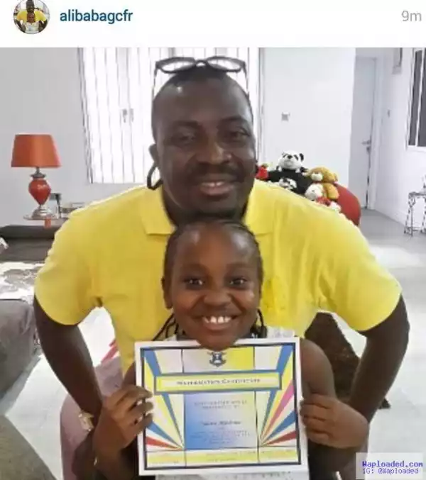 Comedian Ali Baba Shares Adorable Photo With His Brilliant Daughter